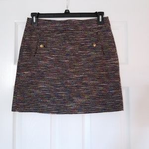 Black Rainbow skirt by Ann Taylor Loft, 6p